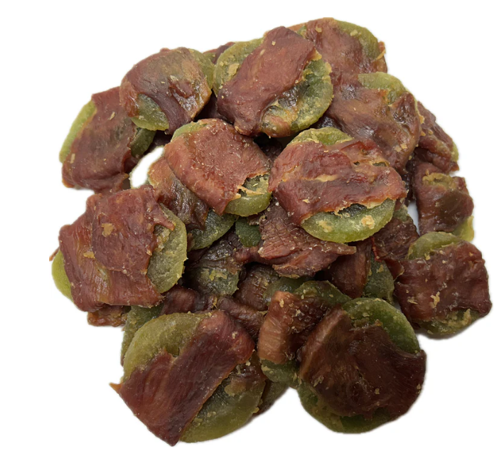 Kiwi Chunks Wrapped Duck Breast