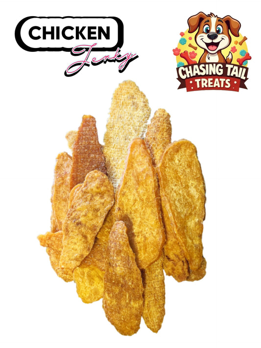 Natural Dog Treats - Chicken Jerky - 7PCS