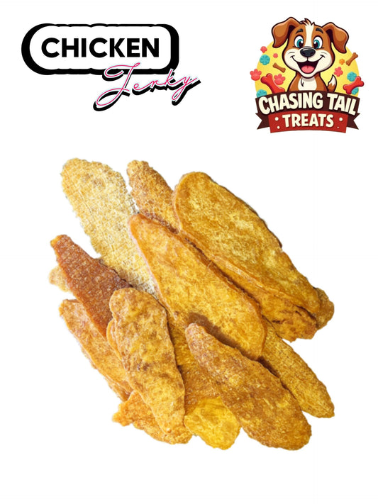 Natural Dog Treats - Chicken Jerky - 7PCS