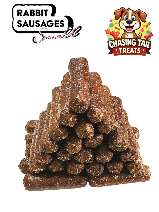 Natural Dog Treats - Gourmet Sausage's - Rabbit - 1KG