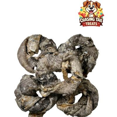 Natural Dog Treats - Cod Skin Doughnuts - 10PCS