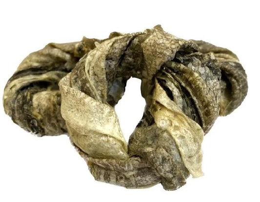 Natural Dog Treats - Cod Skin Doughnuts - 10PCS