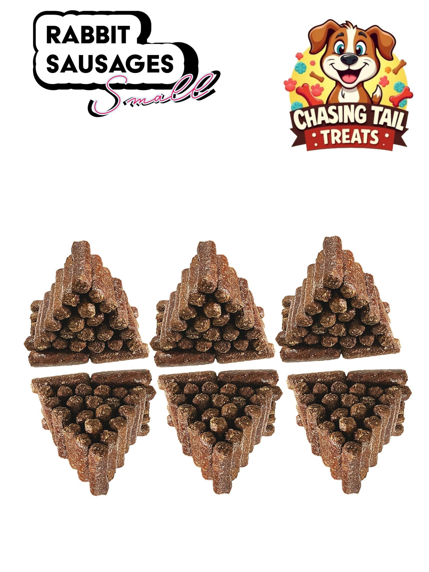 Natural Dog Treats - Gourmet Sausage's - Rabbit - 1KG