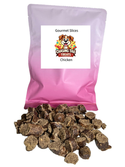 Natural Dog Treats - Gourmet Chicken Slices