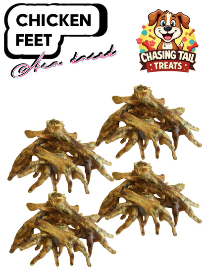 Natural Dog Treats - Chicken Feet - Air Dried