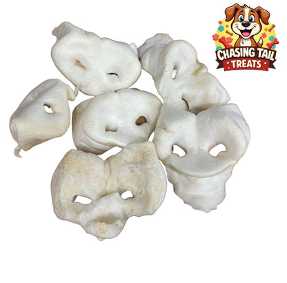 Pig Snouts Puffed - Natural Dog Treats for Dental Health