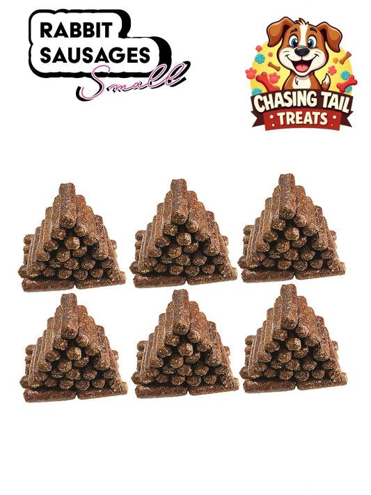 Natural Dog Treats - Gourmet Sausage's - Rabbit - 1KG