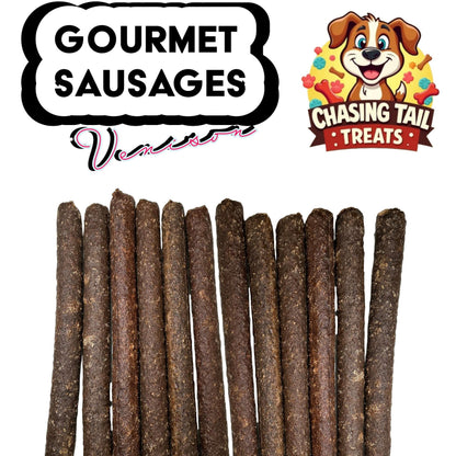Natural Dog Treats - Gourmet Sticks - Long Sausages