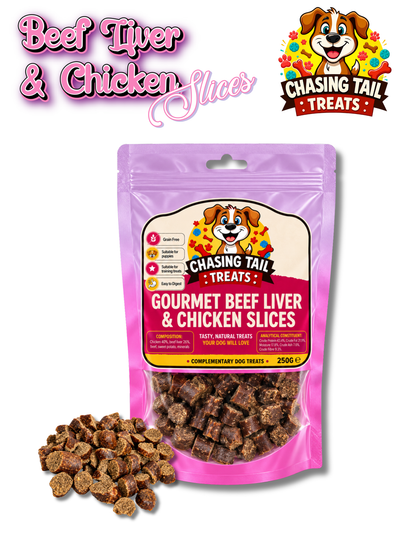 Gourmet Beef Liver & Chicken Slices