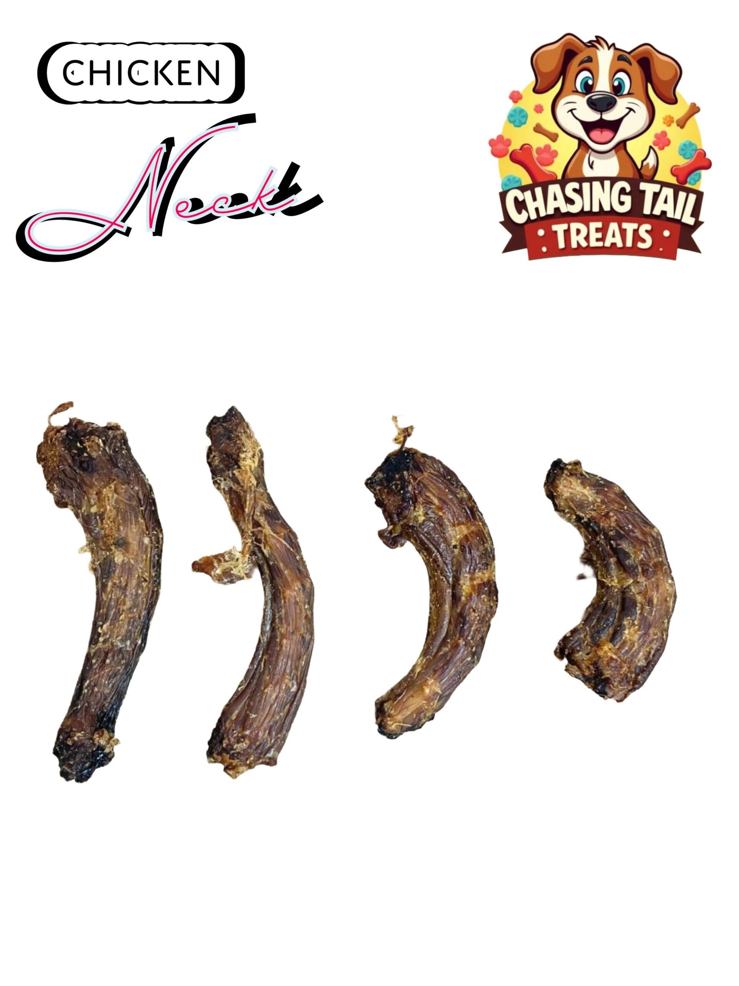 Natural Chicken Necks | High Protein Treats