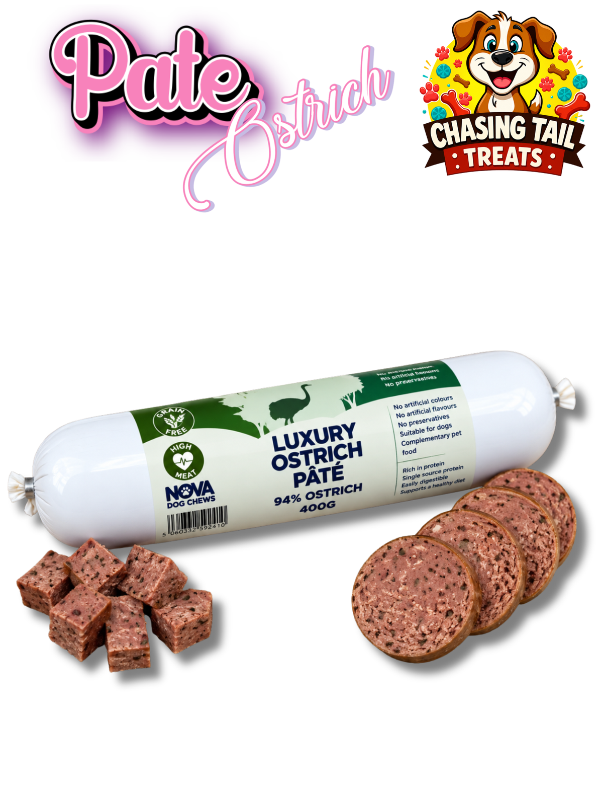 Luxury Ostrich Pate 400g