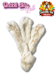 Rabbit Skin Rolls with Fur 50cm