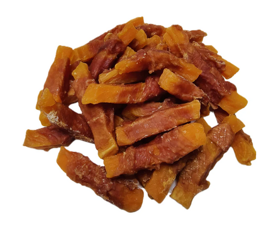 Sweet Potato wrapped in Duck
