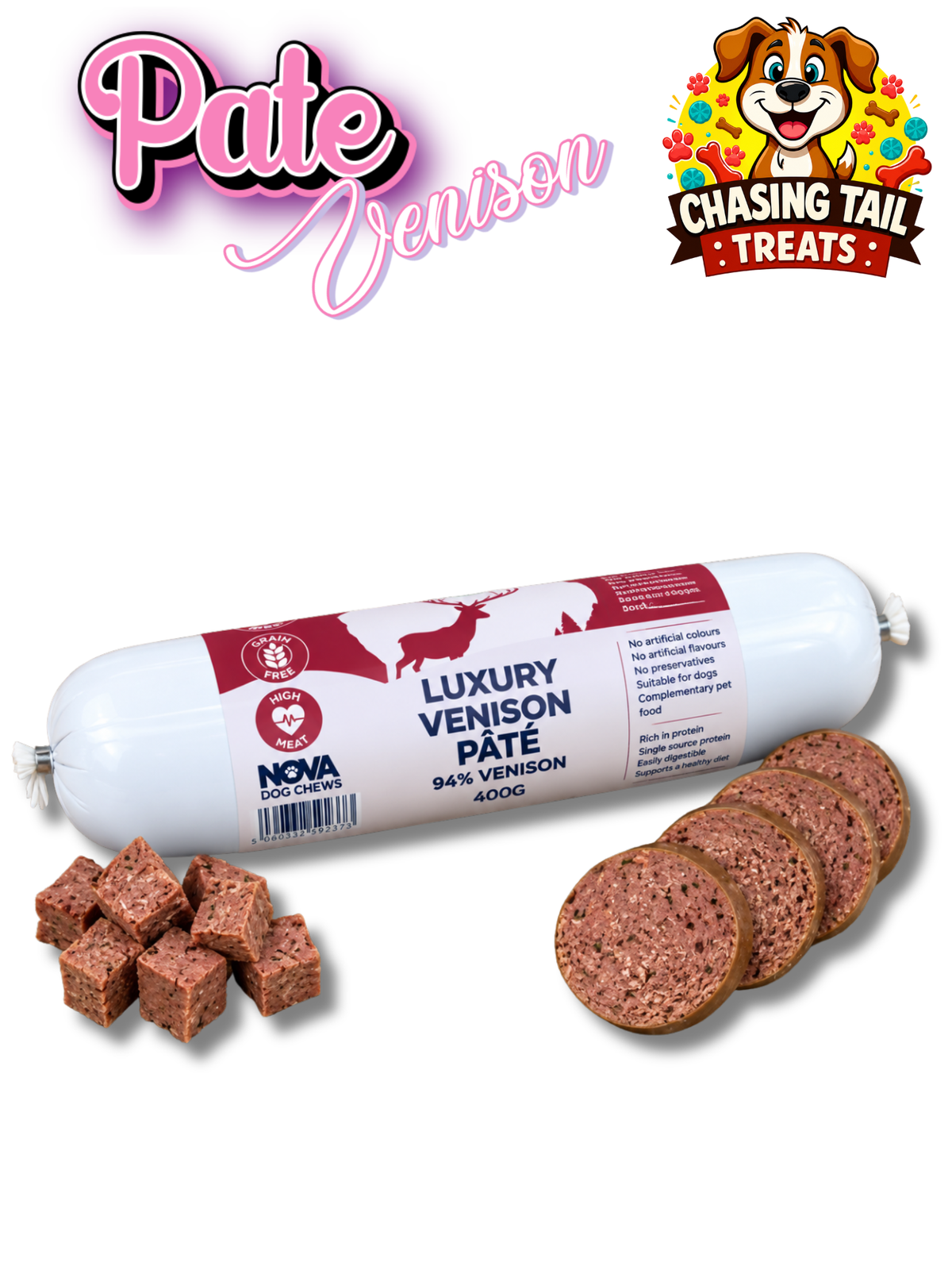 Luxury Venison Pate - 400G