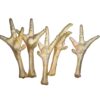 Natural Dog Treats -Chicken Feet Puffed - 500g