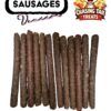 Natural Dog Treats - Gourmet Sticks - Long Sausages