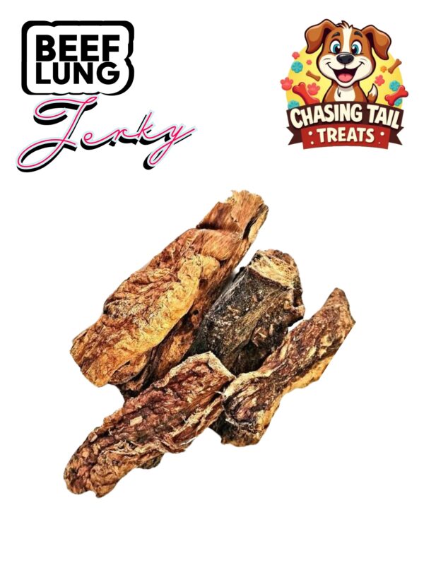 Natural Dog Treats - Dried Beef Jerky - 500G