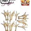 Natural Dog Treats -Chicken Feet Puffed - 500g