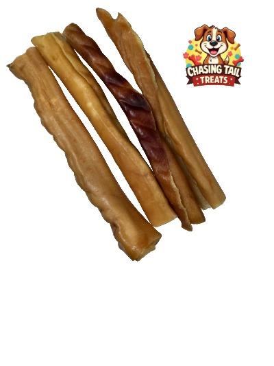 Natural Dog Treats - Pork Rind Roll - Hypoallergenic, Protein Rich