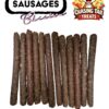 Natural Dog Treats - Gourmet Sticks - Long Sausages