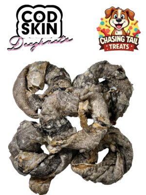 Natural Dog Treats - Cod Skin Doughnuts - 10PCS