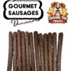 Natural Dog Treats - Gourmet Sticks - Long Sausages