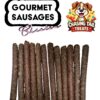 Natural Dog Treats - Gourmet Sticks - Long Sausages