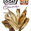 Natural  Dog  Treats  -  Plain  Goat  Ears