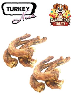 Natural Dog Treats - Turkey Neck for Dogs - Healthy and Delicious