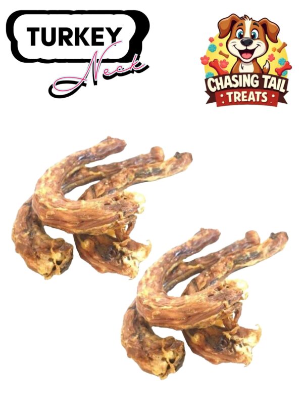 Natural Dog Treats - Turkey Neck for Dogs - Healthy and Delicious