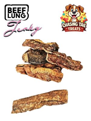 Natural Dog Treats - Dried Beef Jerky - 500G