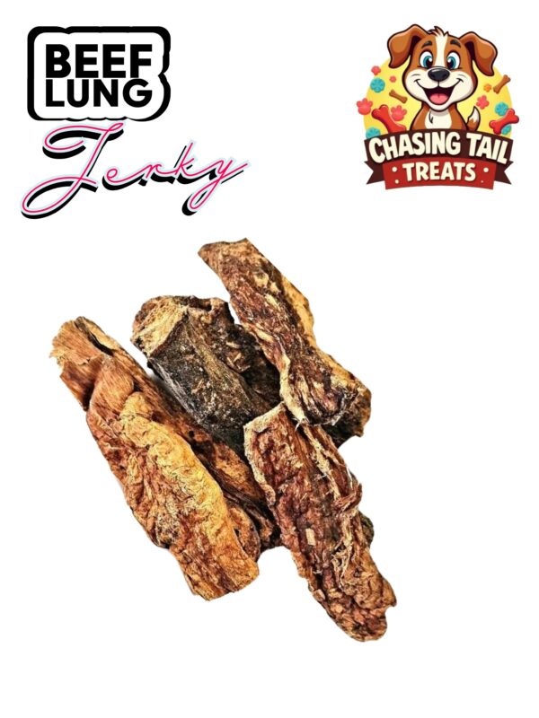 Natural Dog Treats - Dried Beef Jerky - 500G