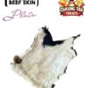 Natural Dog Treat - Hairy Beef Skin Plate