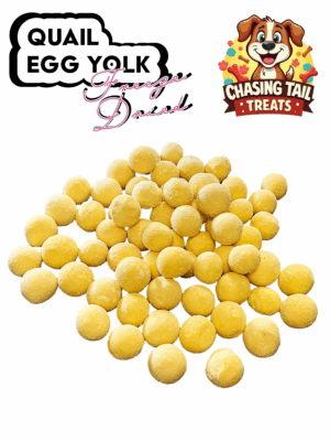 Natural Cat Treats - Freeze Dried Quail Egg Yolk - 200G