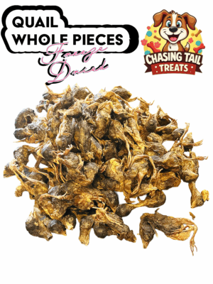 Natural Cat Treats - Freeze Dried Quail - 50G