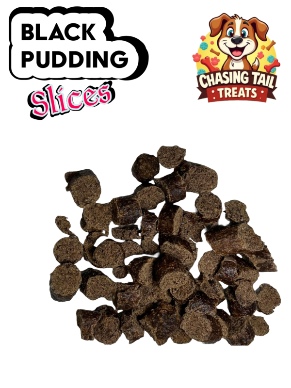 Natural Treats - Black Pudding Slices - 250G